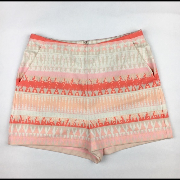 BCBGeneration High Waist Printed Shorts Size 2 - Picture 5 of 5